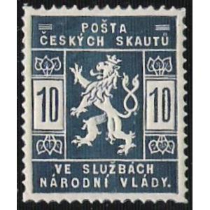 Czechoslovakia 1918 Czech lion-Czechoslovakia-StampPhenom