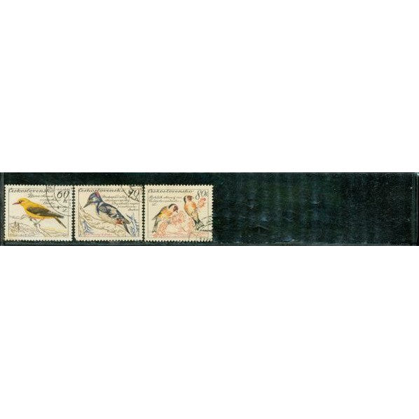 Czechoslovakia Birds Lot 3 , 3 stamps