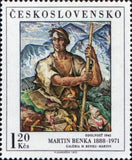 Czechoslovakia 1973 Fortitude /mountaineer) by Martin Benka (1942) - czechoslovakia-1973-fortitude-mountaineer-by-martin-benka-1942