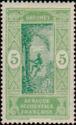 Dahomey 1913 Man Climbing Oil Palm-Stamps-Dahomey-Mint-StampPhenom