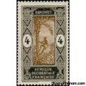 Dahomey 1913 Man Climbing Oil Palm-Stamps-Dahomey-Mint-StampPhenom