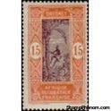 Dahomey 1917 Man Climbing Oil Palm-Stamps-Dahomey-Mint-StampPhenom