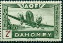 Dahomey 1942 Aircraft over Landscape-Stamps-Dahomey-Mint-StampPhenom