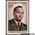 Dahomey 1960 Hubert Maga, Prime Minister-Stamps-Dahomey-Mint-StampPhenom