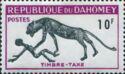 Dahomey 1963 Panther over Man-Stamps-Dahomey-Mint-StampPhenom