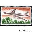 Dahomey 1963 Plane-Stamps-Dahomey-Mint-StampPhenom