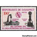 Dahomey 1965 Distributeur Baudot et téléphone Ader-Stamps-Dahomey-Mint-StampPhenom