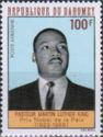 Dahomey 1968 Martin Luther King Jr.-Stamps-Dahomey-Mint-StampPhenom