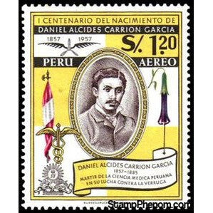 Peru 1958 Daniel Alcides Carrión García (1857-1885)-Peru-StampPhenom