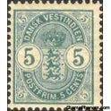 Danish West Indies 1900 Coat of Arms-Stamps-Danish West Indies-Mint-StampPhenom
