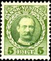 Danish West Indies 1907 King Friedrich VIII-Stamps-Danish West Indies-Mint-StampPhenom