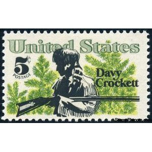 United States of America 1967 Davy Crockett and Scrub Pine