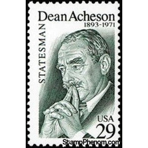 United States of America 1993 Dean Acheson (1893-1971), Secretary of State