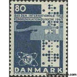 Denmark 1965 ITU - Centenary-Stamps-Denmark-StampPhenom