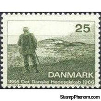 Denmark 1966 Danish Heath Society - Centenary-Stamps-Denmark-StampPhenom