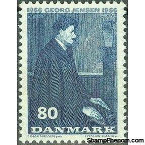 Denmark 1966 Georg Jensen - Birth Centenary-Stamps-Denmark-StampPhenom