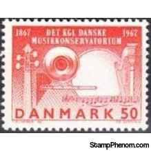 Denmark 1967 Royal Danish Academy of Music - Centenary-Stamps-Denmark-StampPhenom