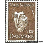 Denmark 1969 Stensens - On Solid Bodies - 300th Anniversary-Stamps-Denmark-StampPhenom