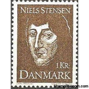 Denmark 1969 Stensens - On Solid Bodies - 300th Anniversary-Stamps-Denmark-StampPhenom