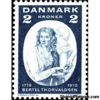 Denmark 1970 Bertel Thorvaldsen - Birth Bicentenary-Stamps-Denmark-StampPhenom