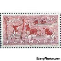 Denmark 1970 Danish Shipping-Stamps-Denmark-StampPhenom