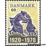 Denmark 1970 North Schleswigs Reunion with Denmark - 50th Anniversary-Stamps-Denmark-StampPhenom