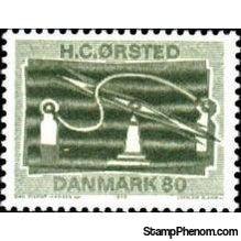 Denmark 1970 Oersteds Discovery of Electromagnetism - 150th Anniversary-Stamps-Denmark-StampPhenom