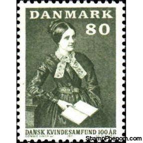 Denmark 1971 Danish Womens Association - Centenary-Stamps-Denmark-StampPhenom