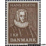 Denmark 1971 Hans Egedes Arrival in Greenland - 25th Anniversary-Stamps-Denmark-StampPhenom