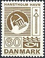 Denmark 1972 Danish Construction Projects-Stamps-Denmark-StampPhenom