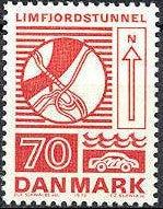 Denmark 1972 Danish Construction Projects-Stamps-Denmark-StampPhenom