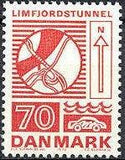 Denmark 1972 Danish Construction Projects-Stamps-Denmark-StampPhenom