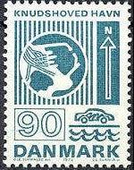 Denmark 1972 Danish Construction Projects-Stamps-Denmark-StampPhenom