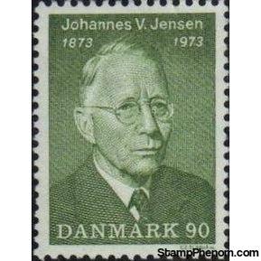 Denmark 1973 Johannes Jensen - Birth Centenary-Stamps-Denmark-StampPhenom