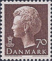 Denmark 1974 - 1980's Definitives - Queen Margrethe