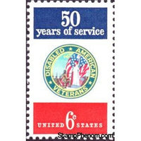 United States of America 1970 Disabled American Veterans Emblem