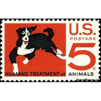 United States of America 1966 Dog (Canis lupus familiaris)