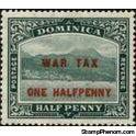 Dominica 1916 Roseau overprinted - WAR TAX-Stamps-Dominica-Mint-StampPhenom