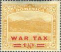 Dominica 1919 Roseau overprinted - WAR TAX, Set of 2-Stamps-Dominica-Mint-StampPhenom