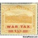 Dominica 1919 Roseau overprinted - WAR TAX-Stamps-Dominica-Mint-StampPhenom