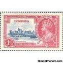 Dominica 1935 Windsor Castle and King George V-Stamps-Dominica-Mint-StampPhenom