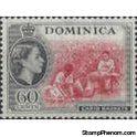 Dominica 1954 Queen Elizabeth II and Local Scenes-Stamps-Dominica-Mint-StampPhenom