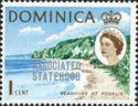 Dominica 1968 Overprints "Associated Statehood", Set of 5-Stamps-Dominica-Mint-StampPhenom