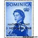 Dominica 1968 Overprints "National Day"-Stamps-Dominica-Mint-StampPhenom