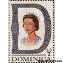 Dominica 1969 Queen Elizabeth II-Stamps-Dominica-Mint-StampPhenom