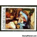 Dominica 1973 Christmas - Religious Paintings-Stamps-Dominica-Mint-StampPhenom