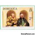 Dominica 1974 Birth Centenary of Sir Winston Churchill-Stamps-Dominica-Mint-StampPhenom