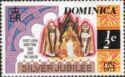 Dominica 1977 25th Anniversary of the Reign of Elizabeth II-Stamps-Dominica-Mint-StampPhenom