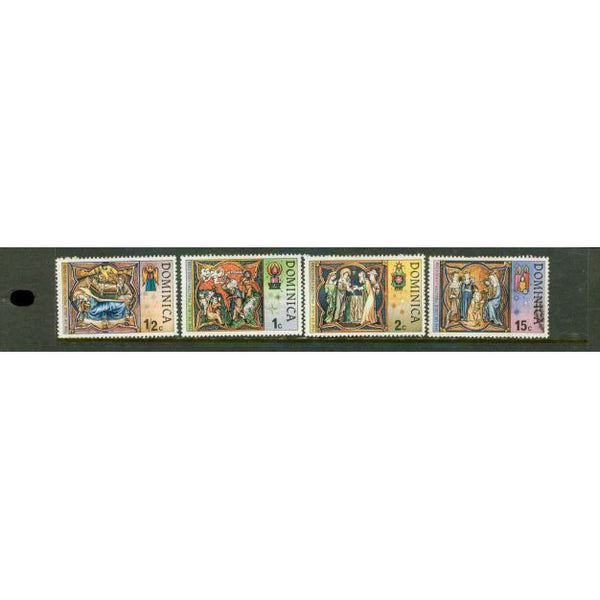 Dominica Christmas , 4 stamps