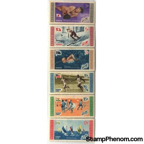 Dominican Republic Olympics Lot 2 , 6 stamps